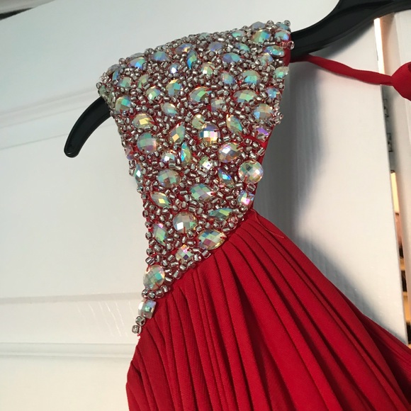 Red Prom Dress - Picture 3 of 5